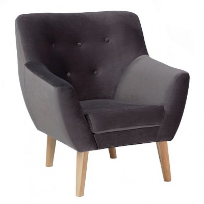 Кресло для отдыха Nordic 1 Velvet Bluvel 14