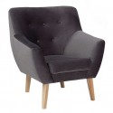 Кресло для отдыха Nordic 1 Velvet Bluvel 14