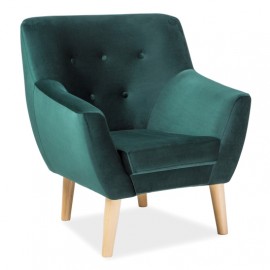 Кресло для отдыха Nordic 1 Velvet Bluvel 78