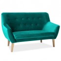 Двухместный диван Nordic 2 Velvet Bluvel 85