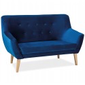 Двухместный диван Nordic 2 Velvet Bluvel 86