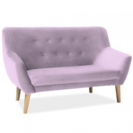 Двухместный диван Nordic 2 Velvet Bluvel 91