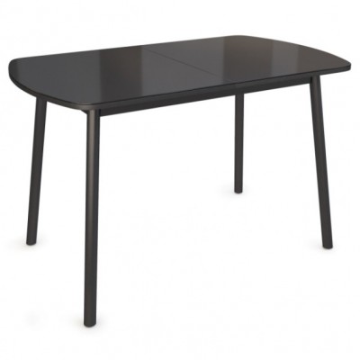 Раздвижной обеденный стол Timor черный