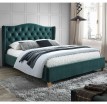 Двуспальная кровать Aspen Velvet 160 зеленая