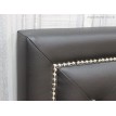 Двуспальная кровать из экокожи Moree Brown