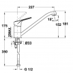 Кухонный смеситель Teka Mtp 913 топаз
