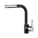 Кухонный смеситель Teka Ark 938 черная эмаль