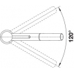Кухонный смеситель Blanco Kano-S (алюметаллик/хром)