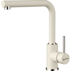Кухонный смеситель Omoikiri Nakagawa-WH (латунь/гранит/белый)