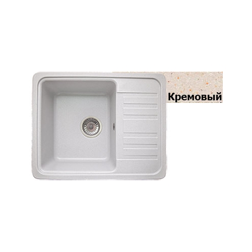 Кухонная мойка Granicom G007 (кремовый)