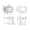 Кухонная мойка Teka PRINCESS 800x500 MTX