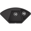 Кухонная мойка Omoikiri Yonaka 98-C-BL (черный)