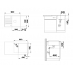 Кухонная мойка Blanco Zia 45 S Compact (серый беж)