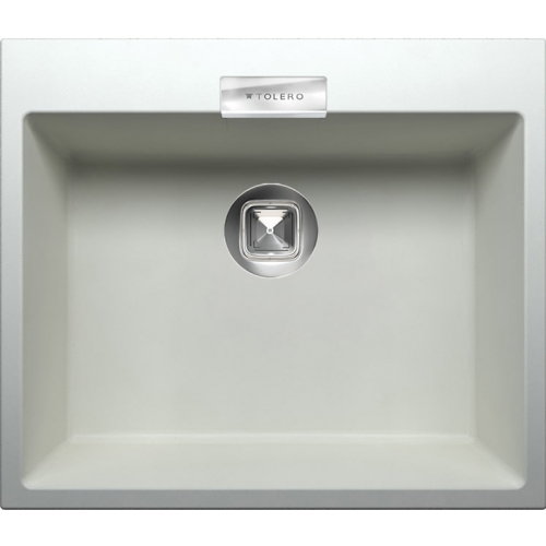 Кухонная мойка Tolero Loft TL-580 №923 (белый)