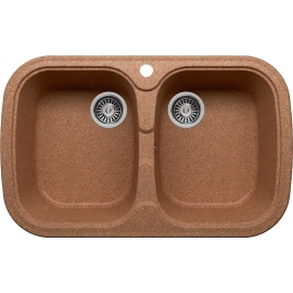Кухонная мойка Polygran F-150 №307 (терракотовый)