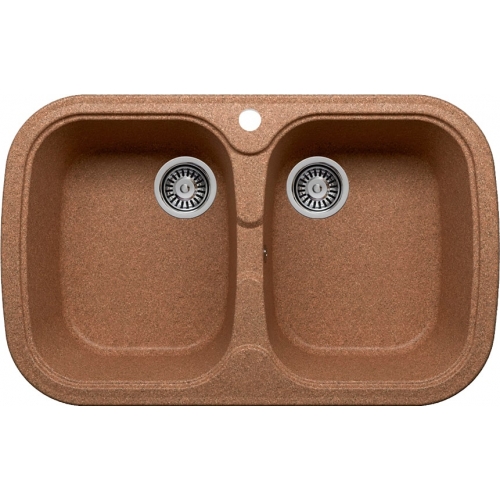 Кухонная мойка Polygran F-150 №307 (терракотовый)