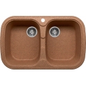 Кухонная мойка Polygran F-150 №307 (терракотовый)