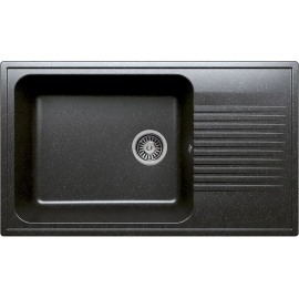 Кухонная мойка Polygran F-19 №16 (черный)