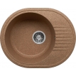 Кухонная мойка Polygran F-22 №307 (терракотовый)