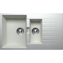 Кухонная мойка Tolero Loft TL-860 №923 (белый)