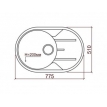 Кухонная мойка Tolero R-116 №102 (сафари)