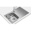 Кухонная мойка Teka UNIVERSE 45 T-XP 1B 1D POLISHED