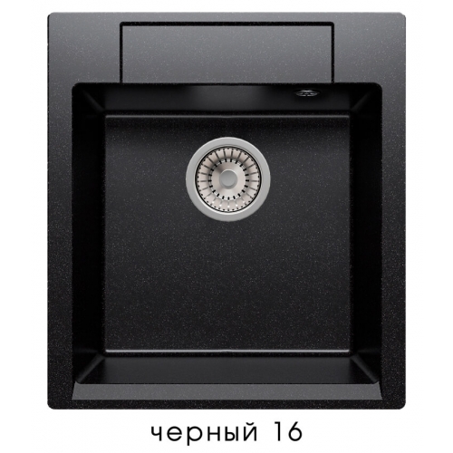 Кухонная мойка Polygran ARGO-460 (№16 черный)