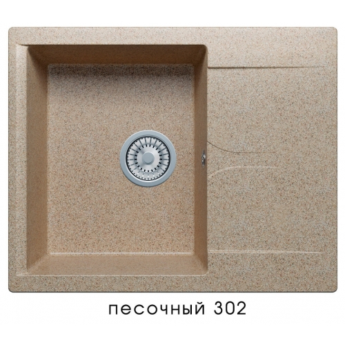 Кухонная мойка Polygran GALS-620 (№302 песочный)