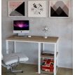 Письменный стол в стиле лофт Desk-2 белый