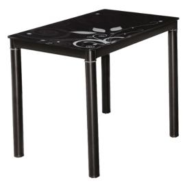 Обеденный стол Damar 80x60 черный