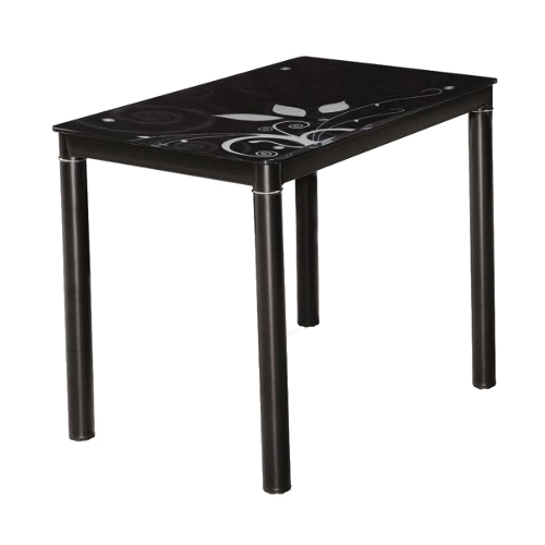 Обеденный стол Damar 80x60 черный