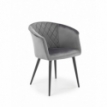 Стул с подлокотниками Halmar K421 серый 