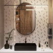 Зеркало Loft Эллипс 600х1000