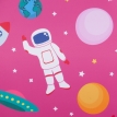Детский компьютерный стул Банни фуксия космос