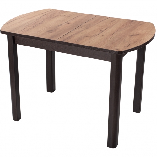 Стол раздвижной Джаз ПО дуб канадский/венге