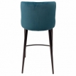 Полубарный стул ONORE бирюзовый велюр