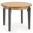 Стол обеденный раздвижной Halmar SORBUS 100/200 дуб медовый/графит