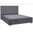 Двуспальная кровать с подъемным механизмом Marani Velvet 160 серая