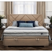 Двуспальная кровать с подъемным механизмом Magia Velvet 160 бежевая