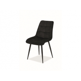 Стул Signal CHIC Velvet Bluvel 19 черный