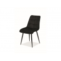 Стул Signal CHIC Velvet Bluvel 19 черный