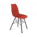Стул кухонный Sheffilton SHT-ST29/S100 красный RAL3020/черный муар