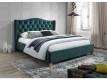 Двуспальная кровать Aspen Velvet 160 зеленая