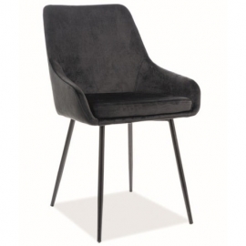 Стул Signal ALBI Velvet черный