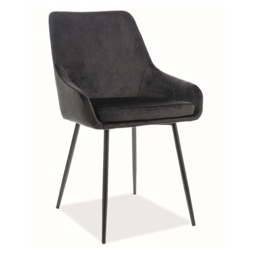 Стул Signal ALBI Velvet черный
