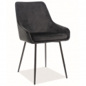 Стул Signal ALBI Velvet черный