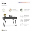 Стол письменный Crafto Лорд Лофт 05 графит