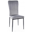 Стул SIGNAL VIGO VELVET Bluvel 14 серый