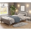 Полуторная металлическая кровать Halmar Linda 120 белая