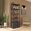 Стеллаж Crafto Квентин Мини графит